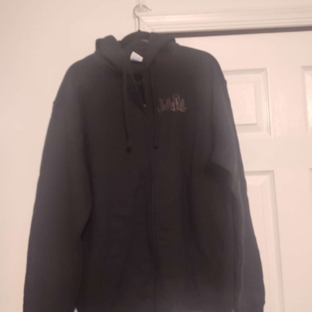 Port and Company Jelly Roll Black Hoodie Zip Down Jacket Size X-Large. NWOT.